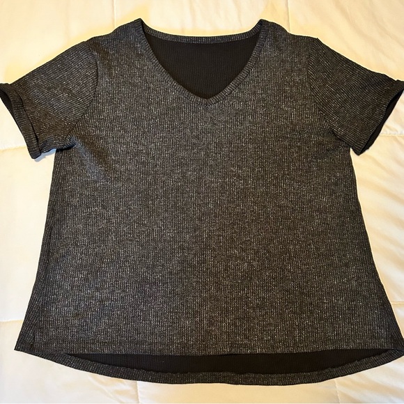 Oversized Waffle Knit Top - Picture 7 of 13